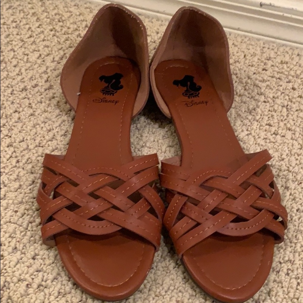DISNEY HERCULES MEGARA SANDALS SIZE 9